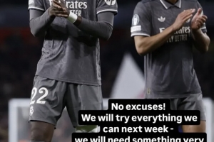 客场0-3！吕迪格发文：没有借口，下周在伯纳乌我们会竭尽全力